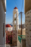 <center>Syros</center>23/06/2008. La tour en pierre d'agios Nikolaos.