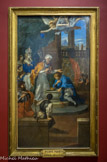 <center>Le baptême de Clovis.</center>Pierre Puget. (Marseille, 1620-1694). 1653. Huile sur toile.