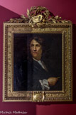 <center>L'Homme au compas dit Portrait de Gaspard Puget.</center>Pierre Puget. . Huile sur toile.