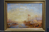<center>Vue de Venise ou bucentaure.</center>Félix Ziem. Beaune, 1821-Paris, 1911. Huile sur toile.