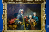 <center>Portrait supposé de Monsieur de Saint-Cannat et ses enfants.</center>Hubert Le Vrac dit Tournières.