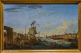 <center>Embarquement de l'expédition du maréchal de Richelieu pour Minorque dans le port de Marseille.</center>Jean Joseph Kappeler.
