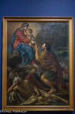 <center>Saint-Roch intercédant la Vierge pour la guérison des pestiférés, 1780.</center>Jean-Louis David.