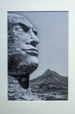 <center>Photographie de la statue de Mussolini en Ethiopie.</center>Photographie, tirage moderne. With the permission of The Wolfsonian - Fiorida International University (Miami, Florida)