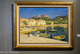 <center>Exposition Cassis, porte de la peinture au tournant de la modernité.</center>Jean-Baptiste Olive, 1848 – 1936. Port de Cassis.