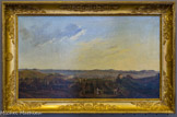 <center> Marseille vu de la colline Puget</center>Jean-Baptiste COSTE (XVIII-XIXème), 1830 Huile sur toile.