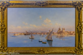 <center> Le port de la Joliette vu du pharo.</center>Joseph Garibaldi, 1863 – 1941. 1898.