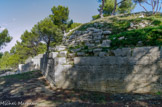 Saint Blaise. <br> Bastion polygonal du rempart grec.