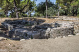 La chapelle Saint Blaise. <br> Deuxième chapelle du Moyen-Âge central (Xe-XIe siècles). La construction d'une église plus petite nécessite la destruction de l'ancien édifice devenu trop grand pour la petite communauté.