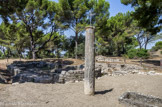 La chapelle Saint Blaise. <br> Deuxième chapelle du Moyen-Âge central (Xe-XIe siècles). La construction d'une église plus petite nécessite la destruction de l'ancien édifice devenu trop grand pour la petite communauté.