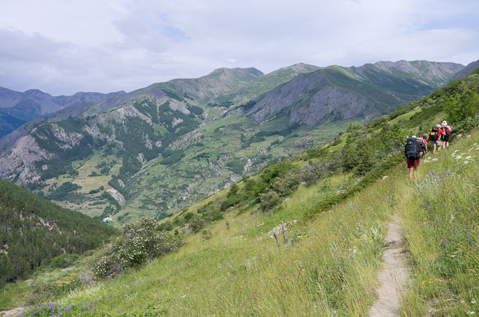 Premier jour : de St Paul au refuge de Chambeyron